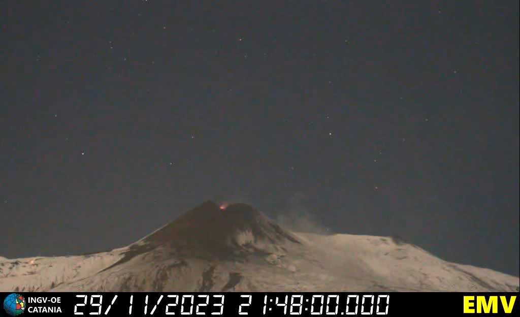 etna 29 novembre 2023