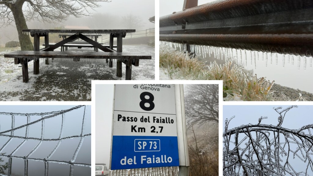 gelicidio liguria passo del faiallo genova