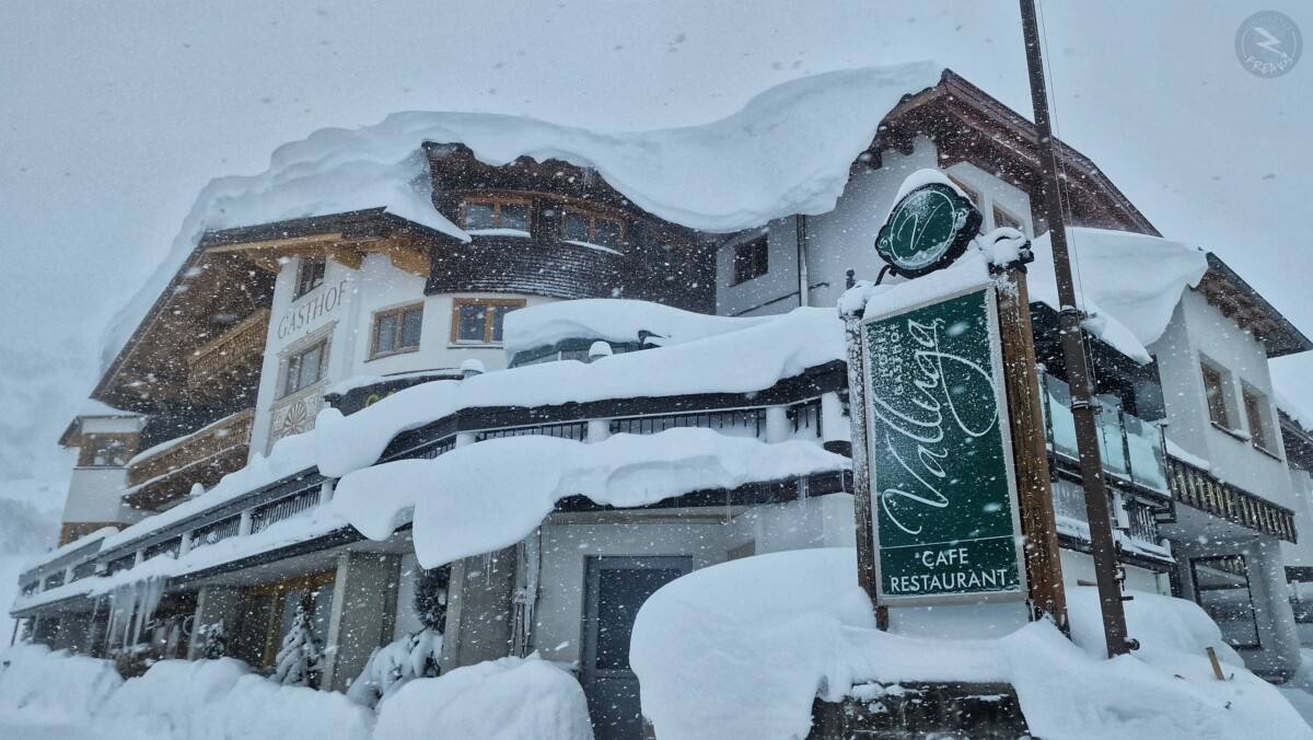 neve arlberg austria