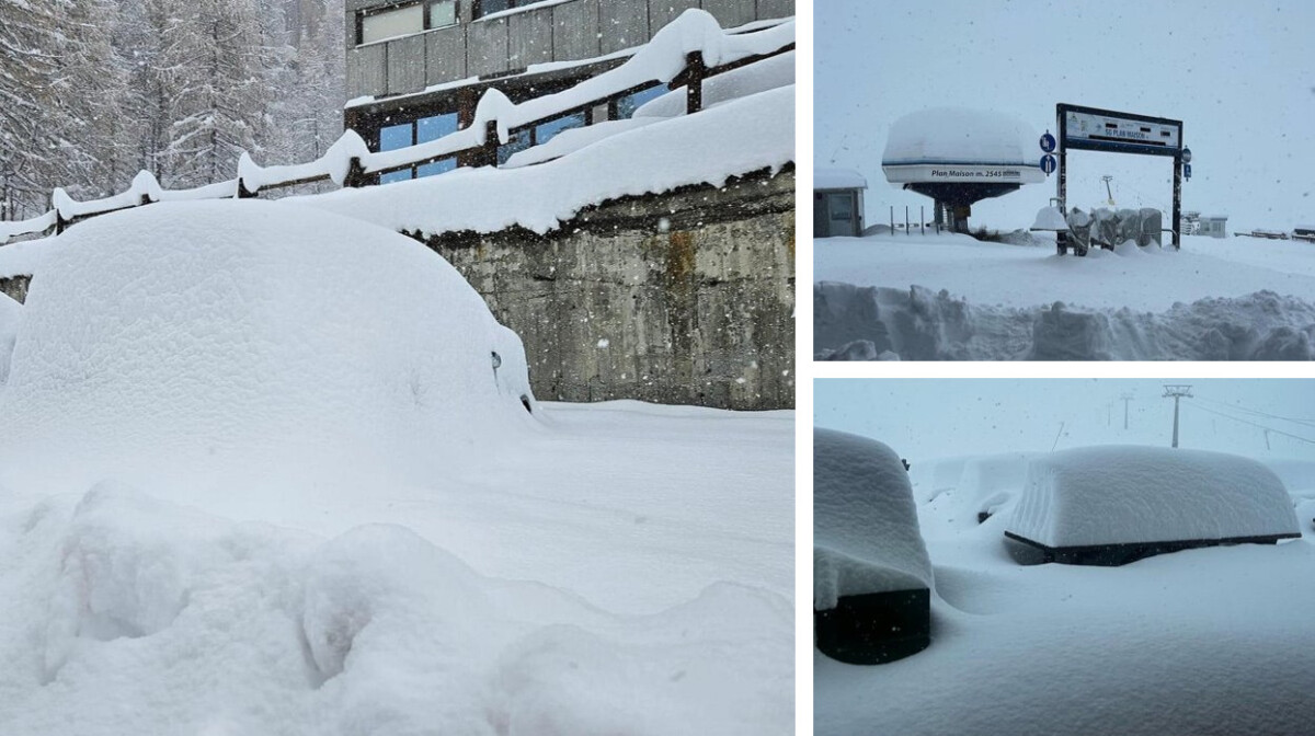 neve cervinia