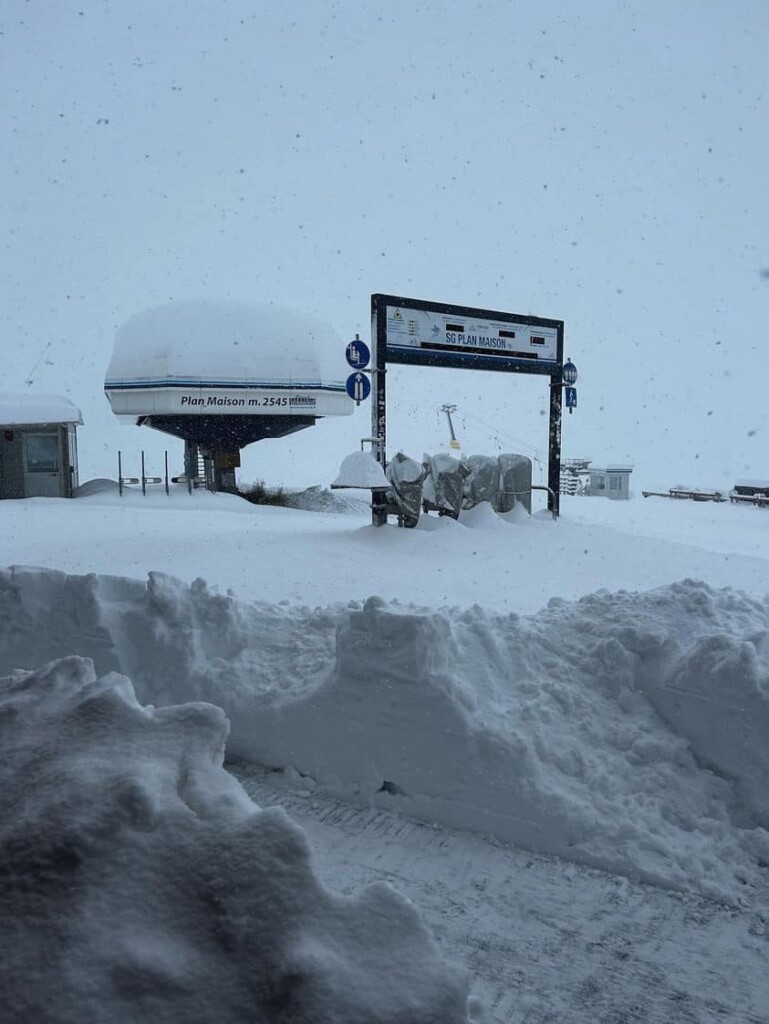 neve cervinia