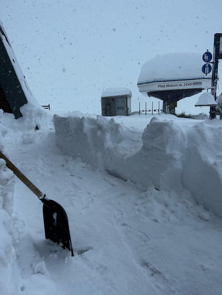 neve cervinia