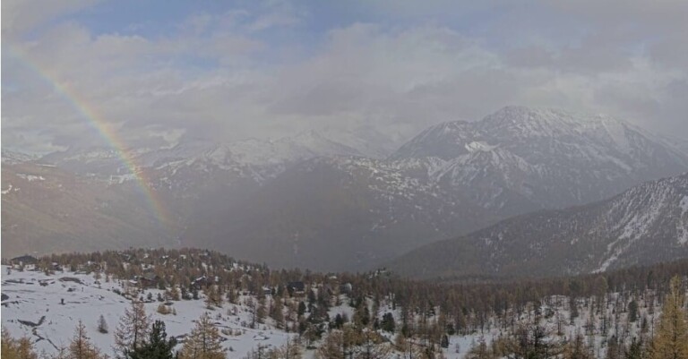 neve colle bercia piemonte