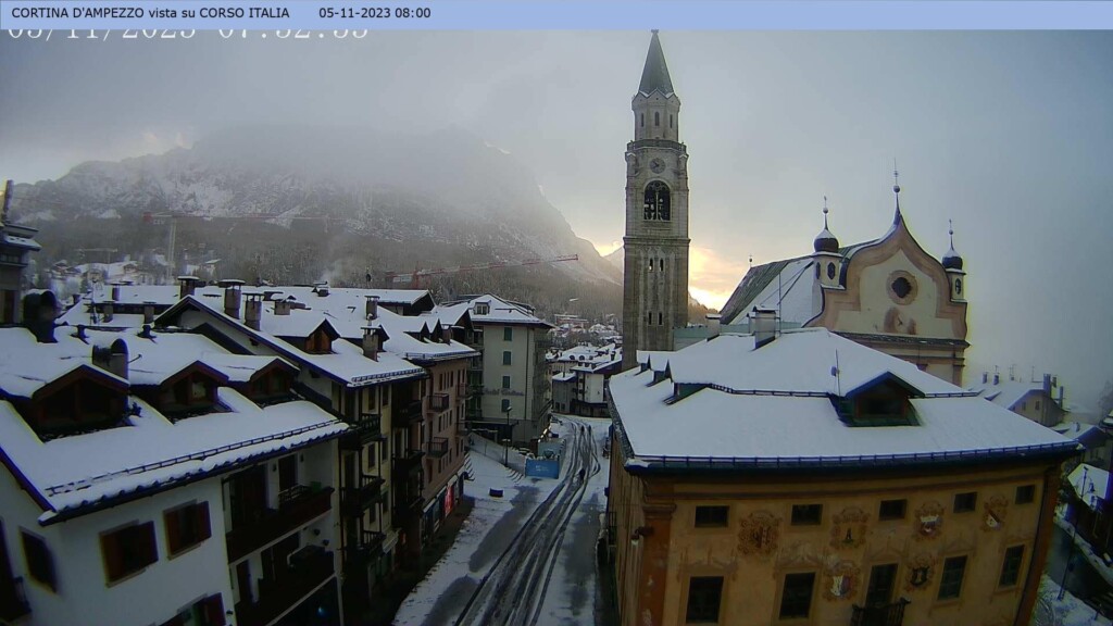 neve cortina d'ampezzo