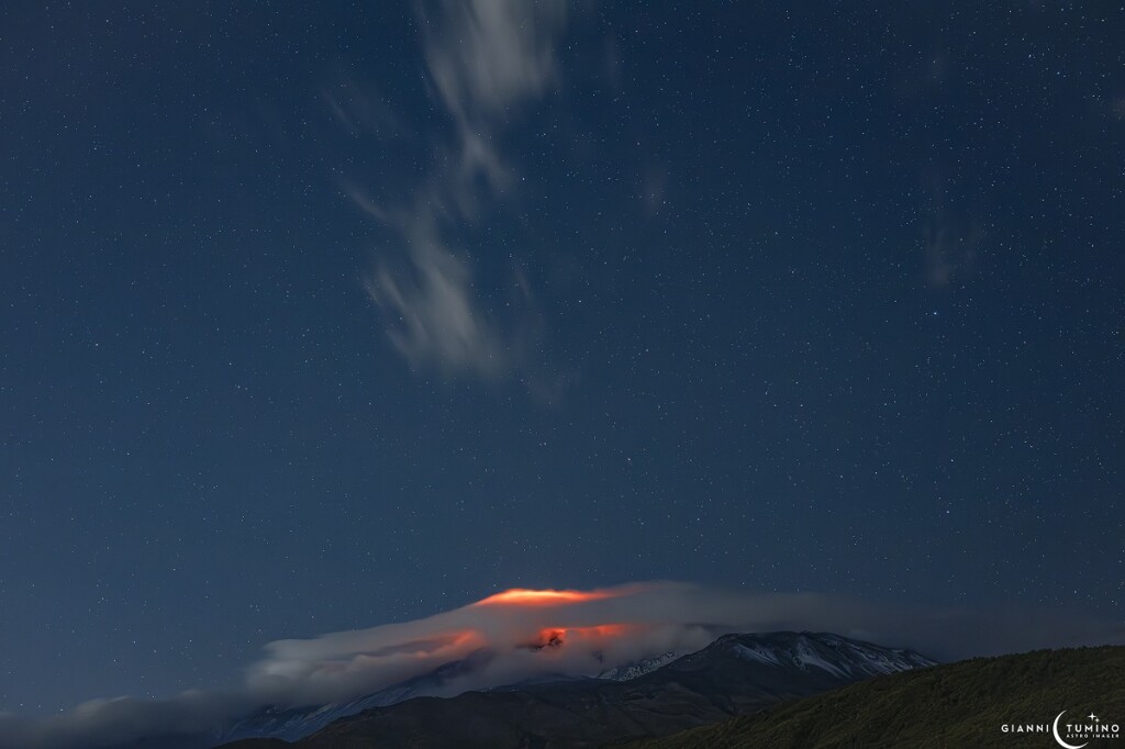 nube lenticolare Etna Tumino