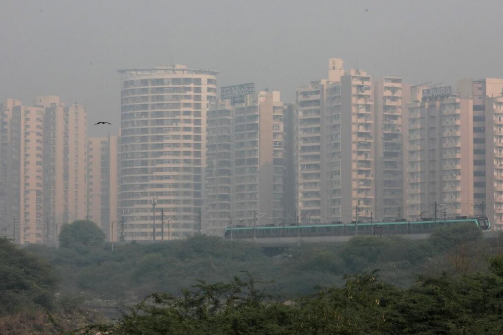 qualità aria delhi smog india