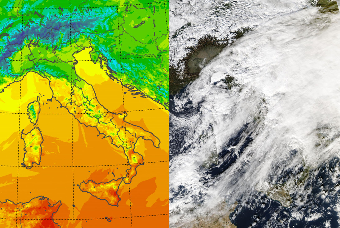 Meteo le temperature massime di oggi 10 C a Cesena