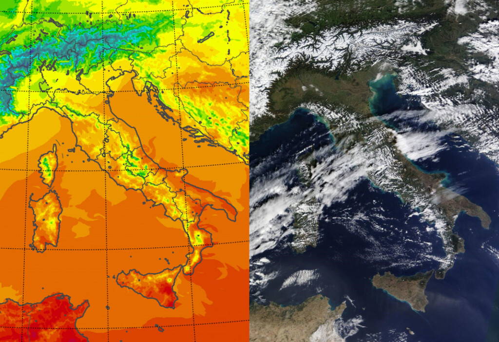 temperature massime 6 novembre 2023