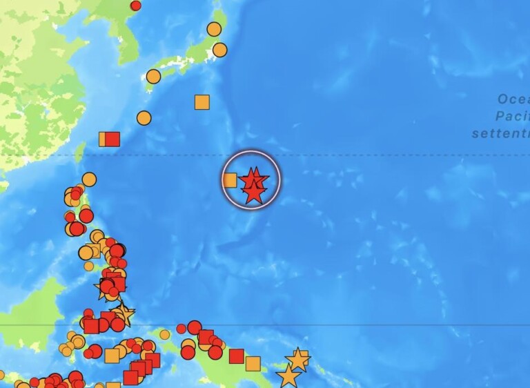 terremoto isole marianne settentrionali