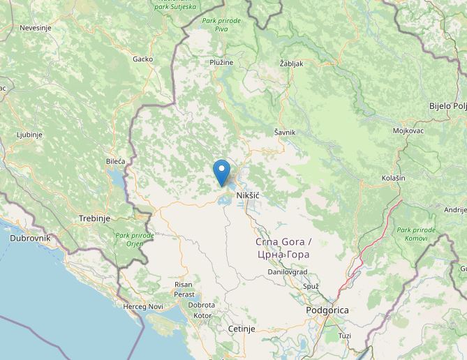 terremoto montenegro oggi