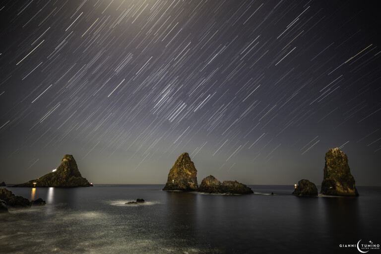 Starstrails isole ciclopi