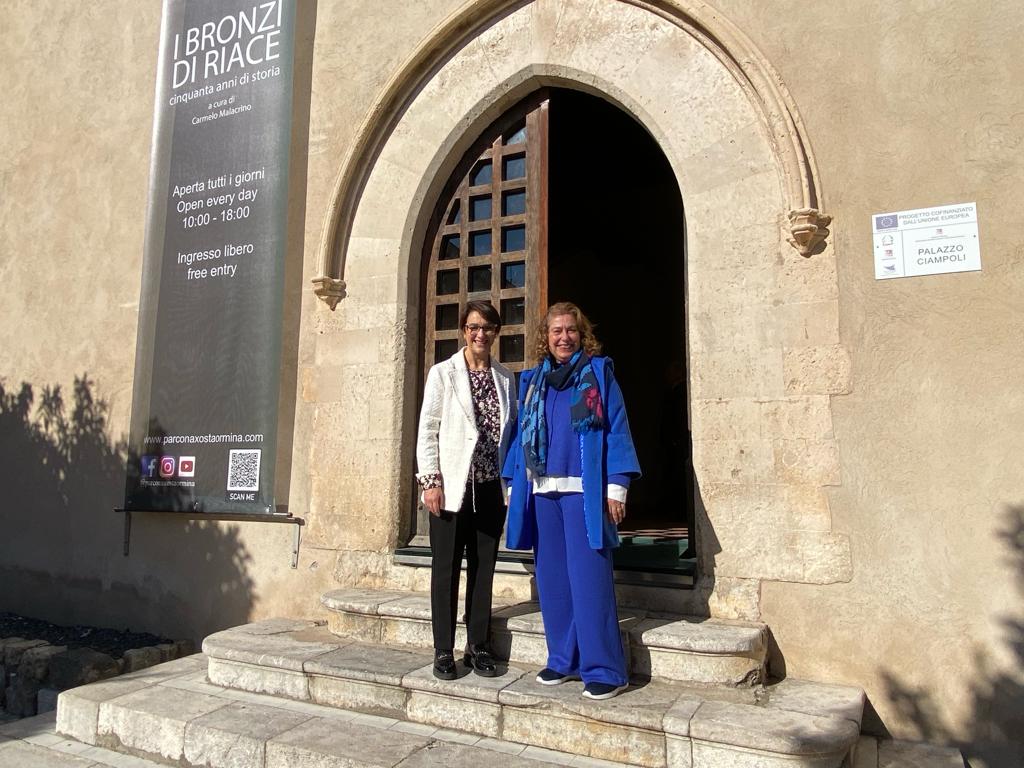 Bronzi di Riace mostra Taormina