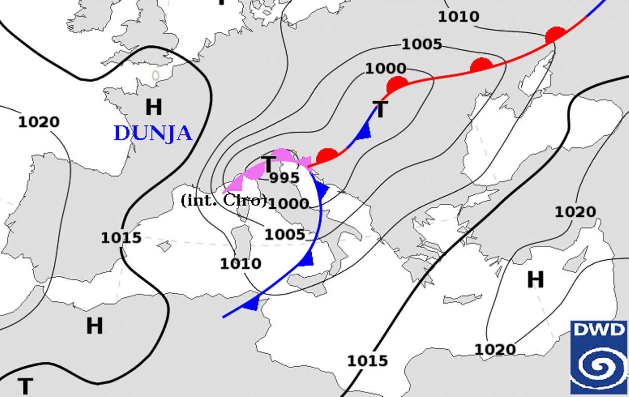 Allerta Meteo la grande tempesta Ciro approccia l Italia caldo