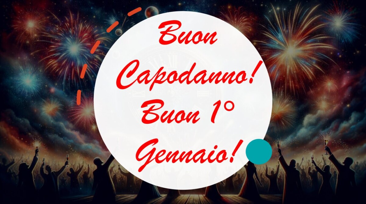 buongiorno gennaio buon capodanno 2024