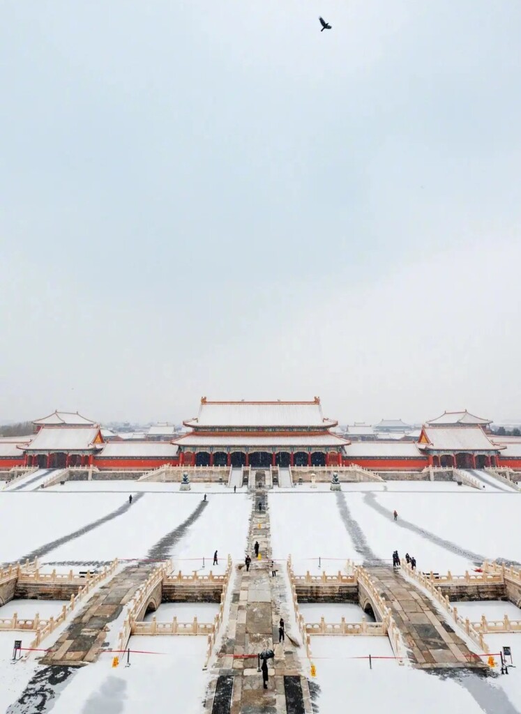 cina prima neve pechino