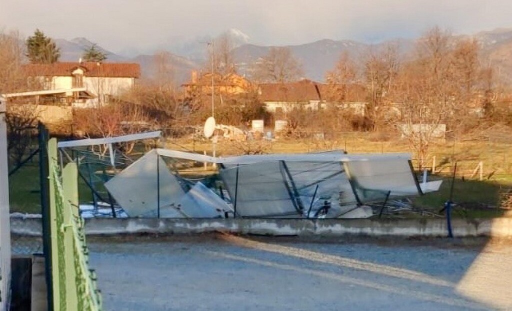 danni maltempo piemonte vento