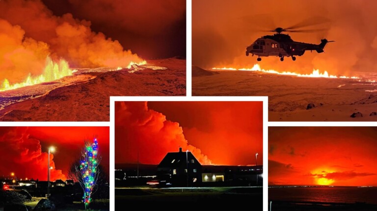 eruzione islanda grindavik vulcano