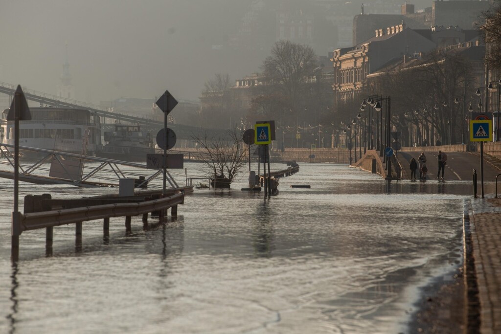 esondazione danubio budapest