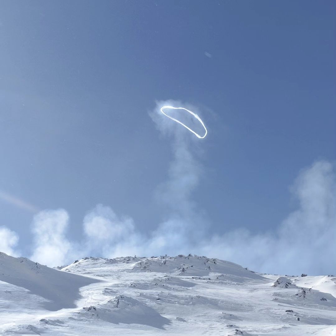 etna anello vulcanico 18 dicembre 2023