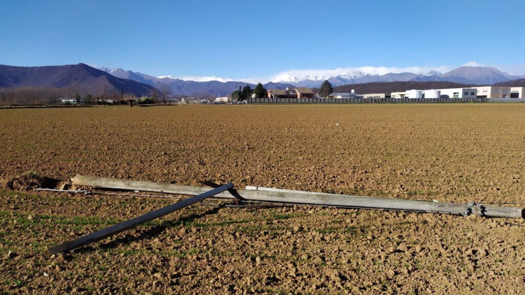 forte vento danni piemonte