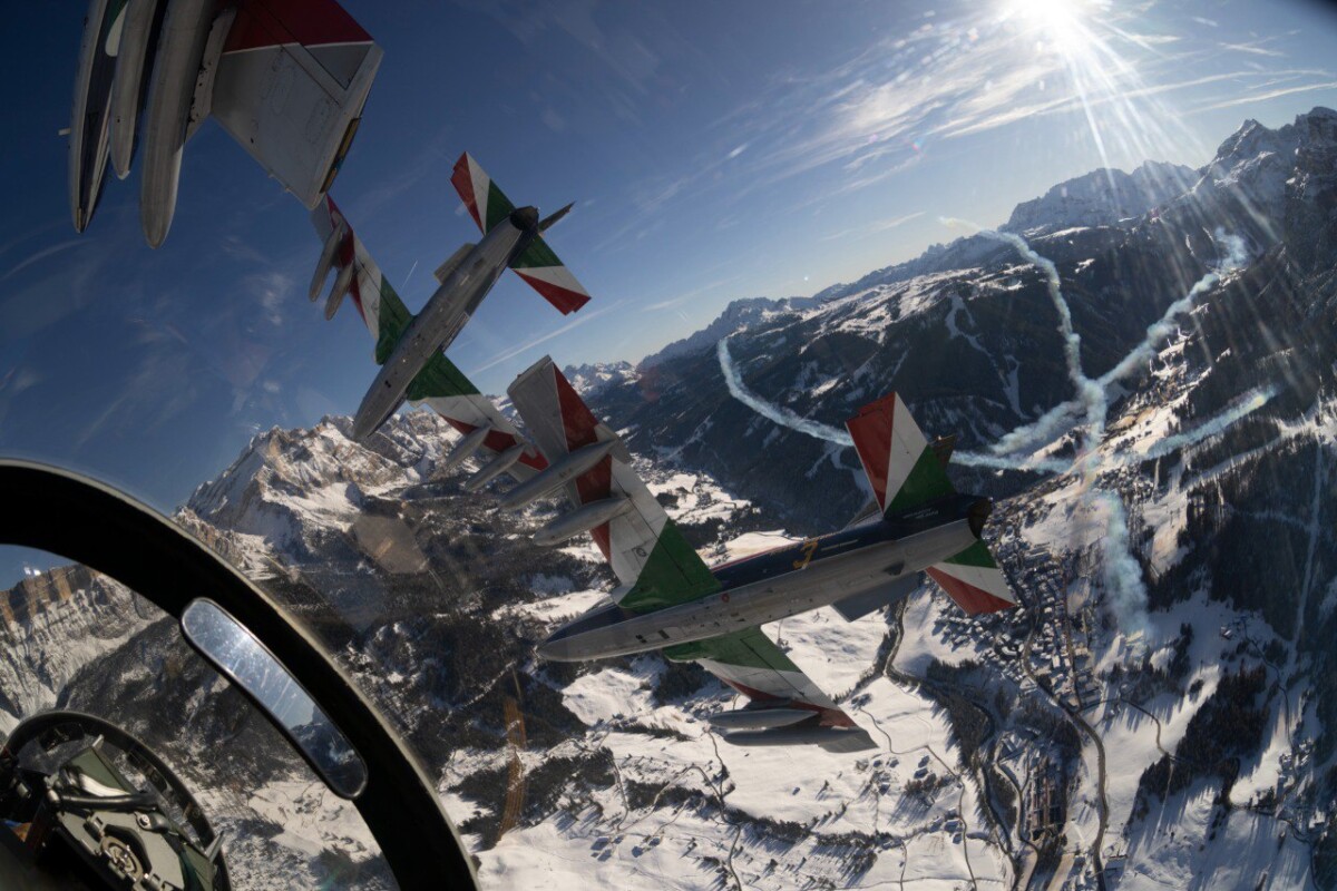 frecce tricolori alta badia