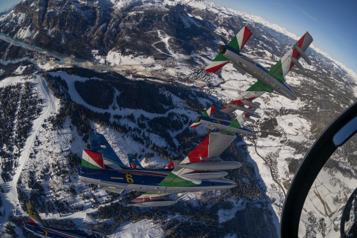 frecce tricolori alta badia