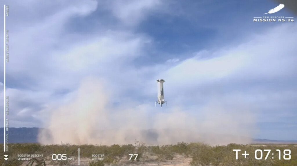 missione NS-24 blue origin