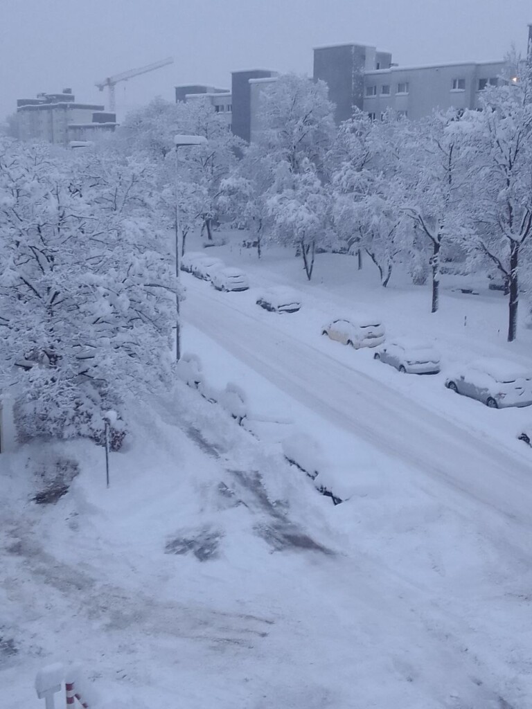 monaco di baviera neve 2 dicembre 2023