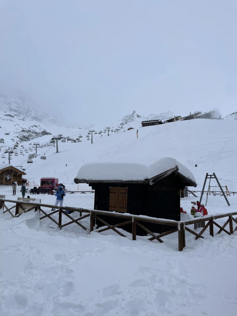 neve cervinia