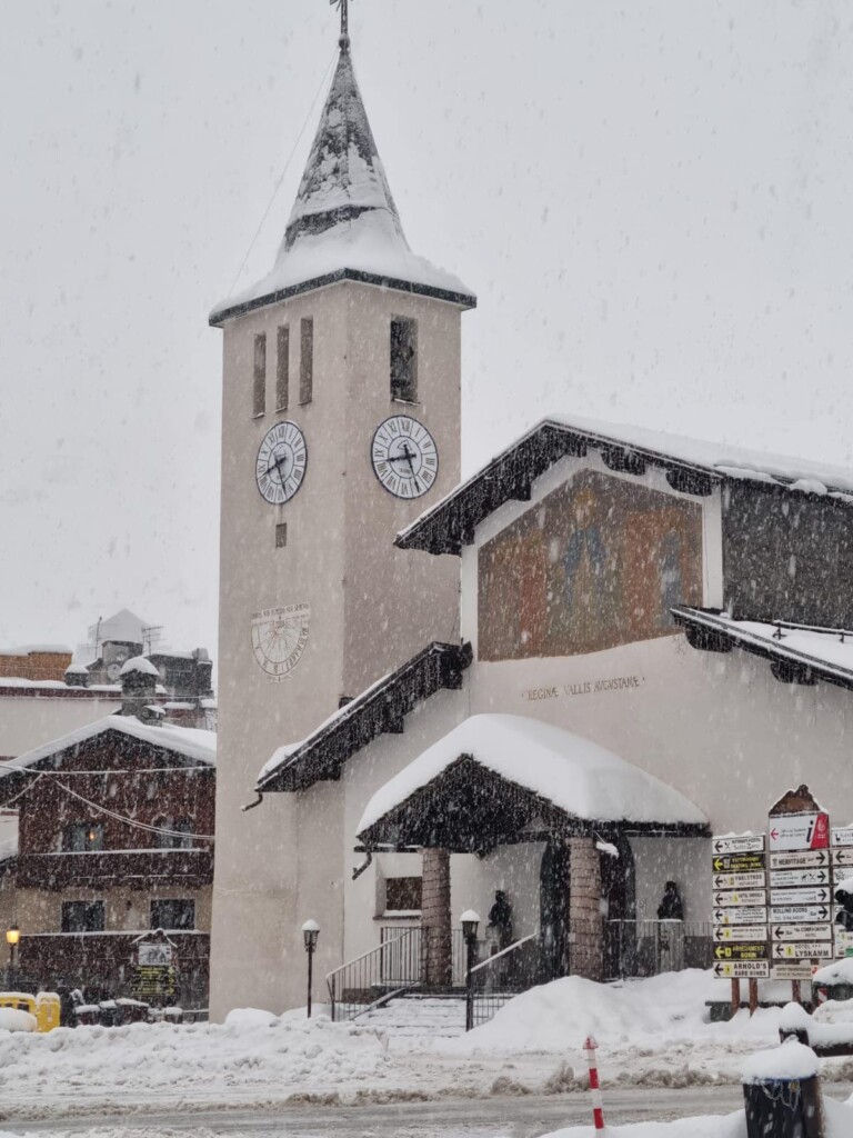 neve cervinia