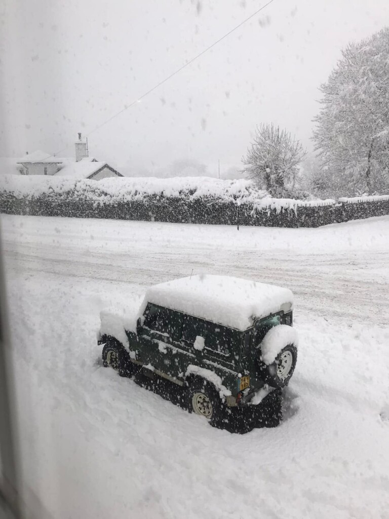 neve cumbria inghilterra