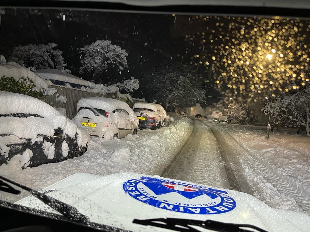 neve cumbria inghilterra