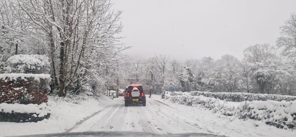 neve cumbria inghilterra