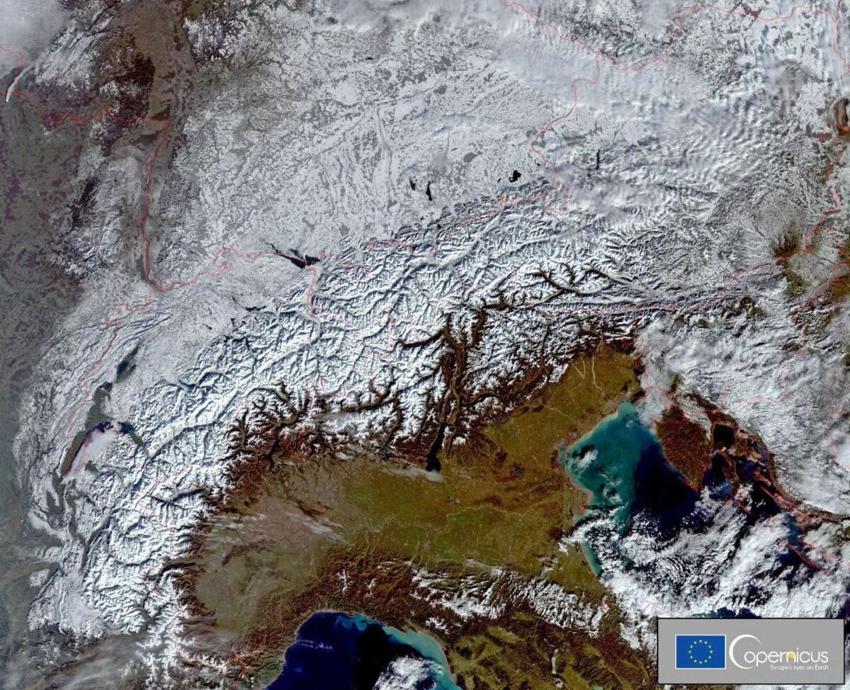 neve europa satelliti