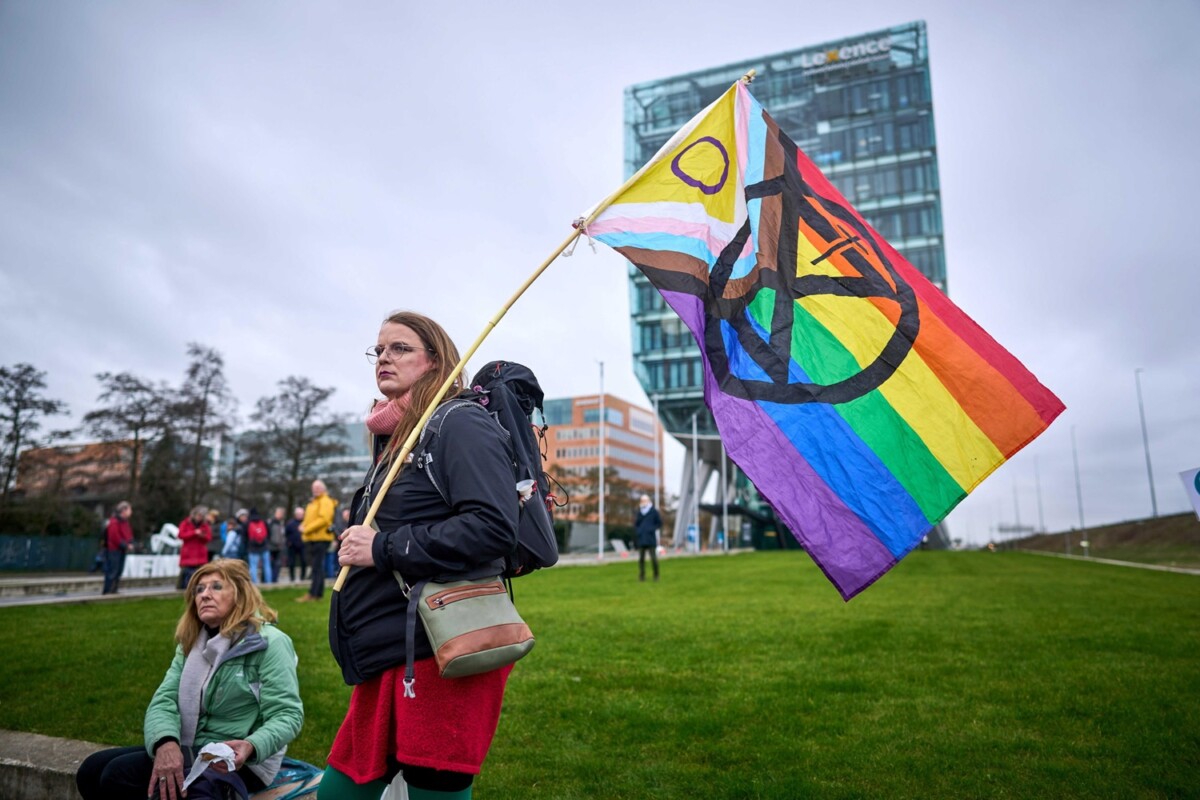 protesta Extinction Rebellion Amsterdam