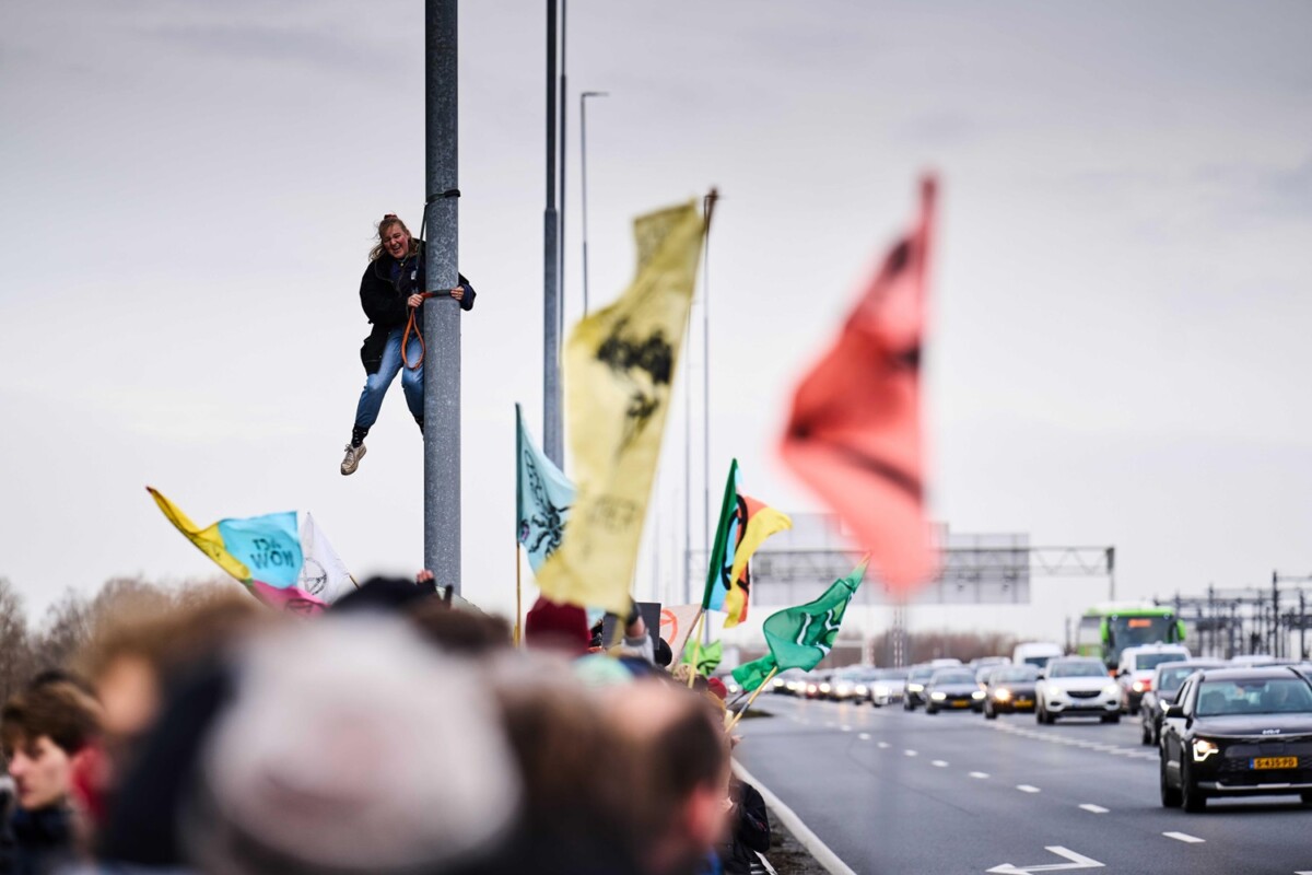 protesta Extinction Rebellion Amsterdam