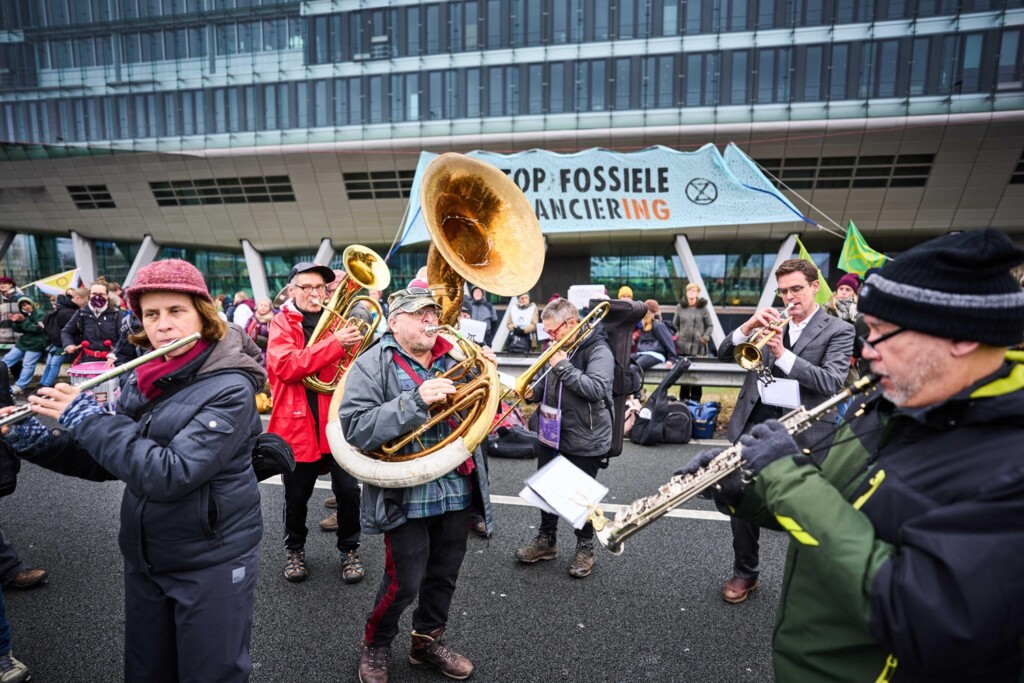 protesta Extinction Rebellion Amsterdam