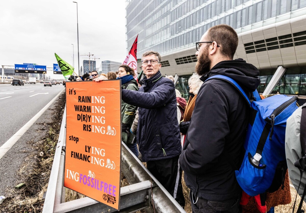 protesta Extinction Rebellion Amsterdam