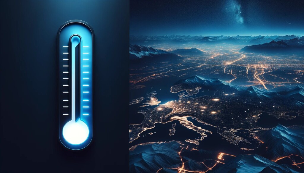 temperature minime oggi italia simbolo mappa meteo