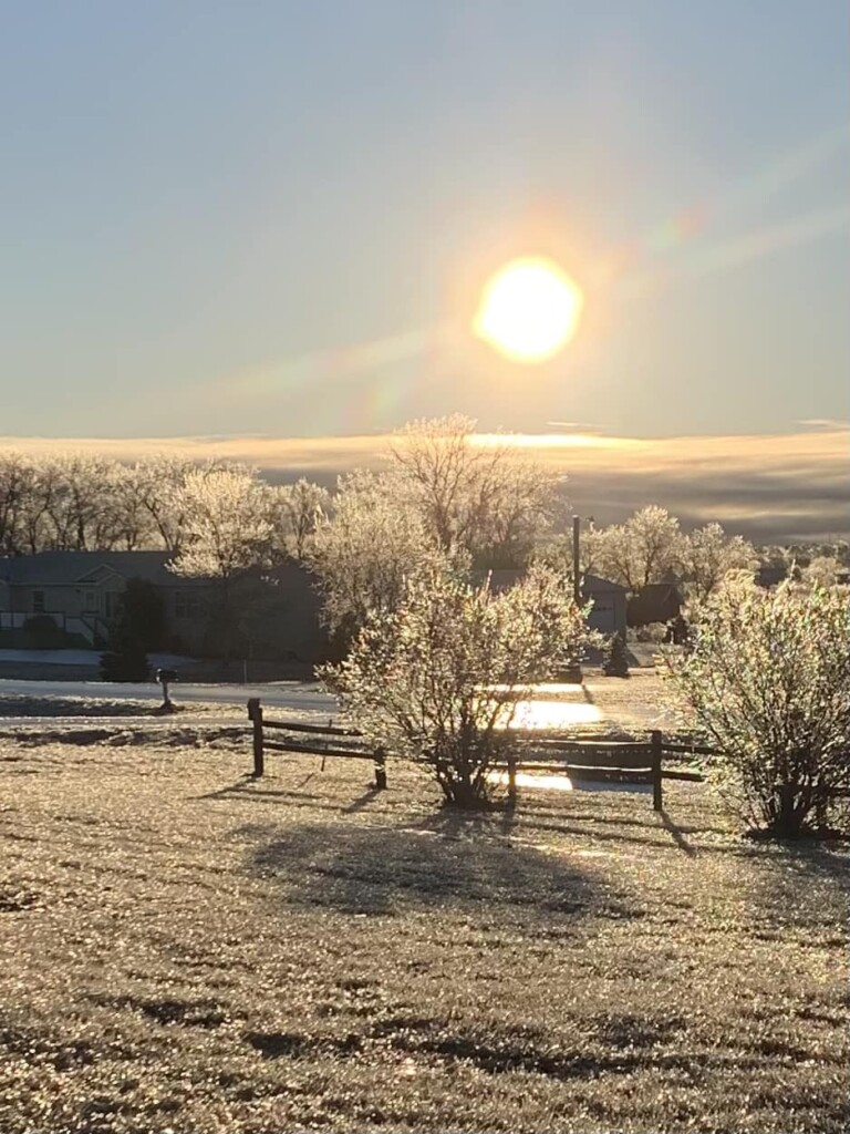 tempesta di ghiaccio north dakota