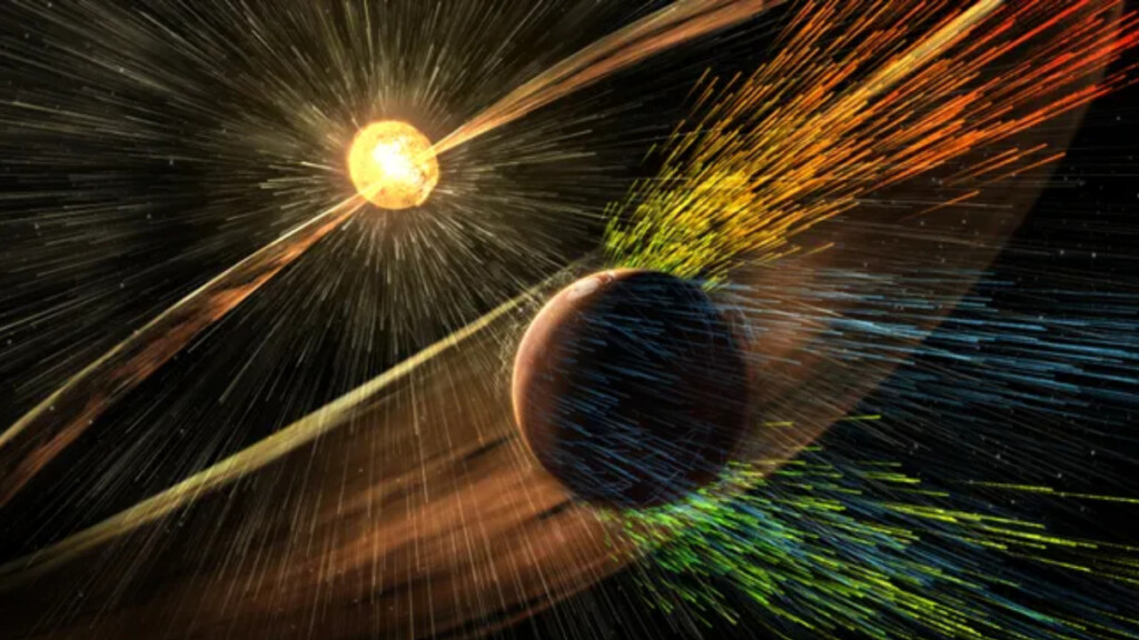 tempesta solare marte