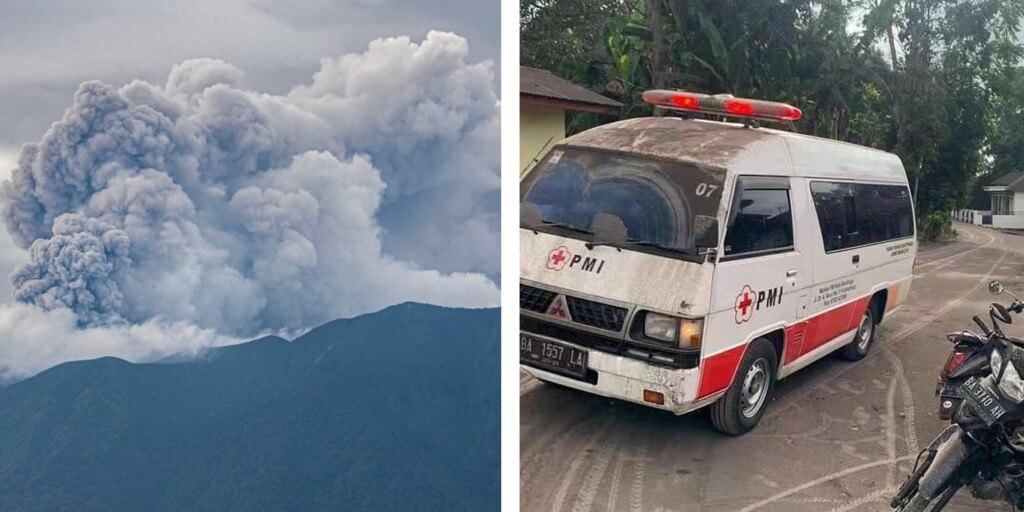 vulcano marapi indonesia eruzione