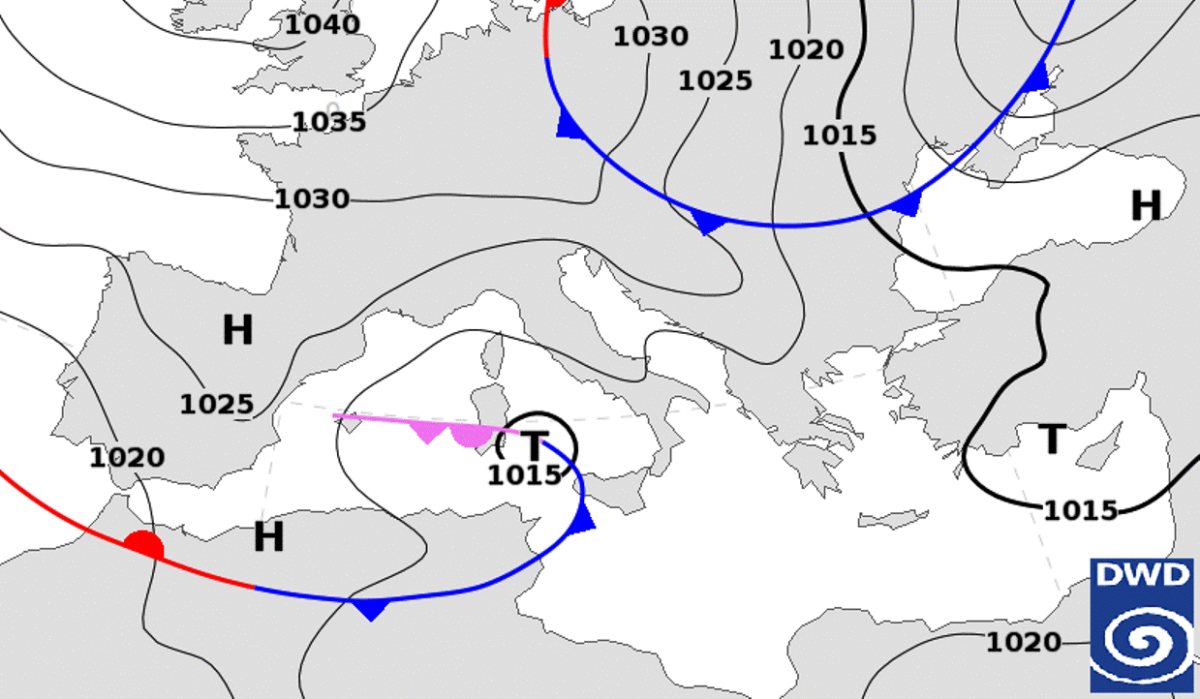 allerta meteo ciclone sud italia