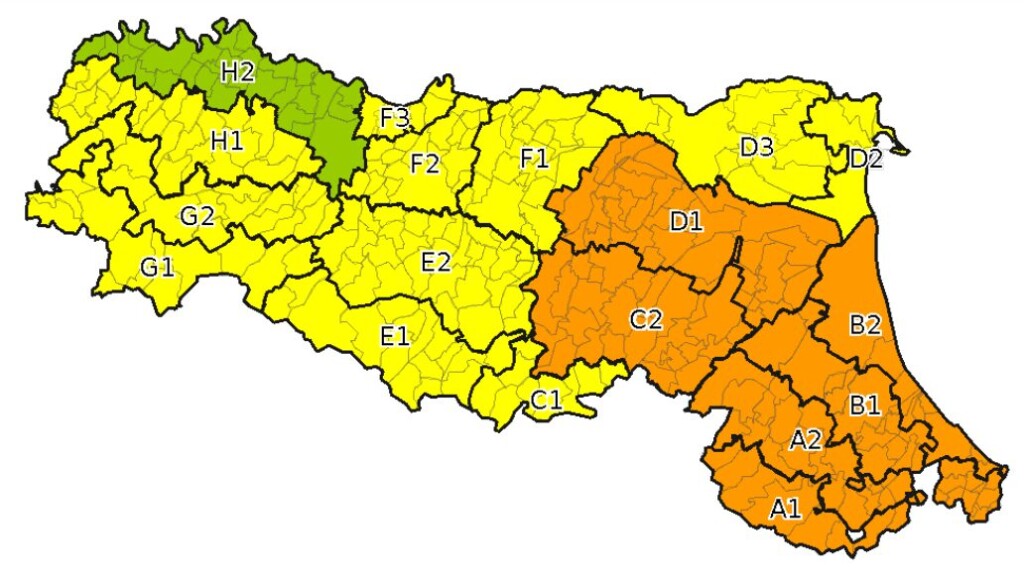 allerta meteo emilia romagna 7 gennaio