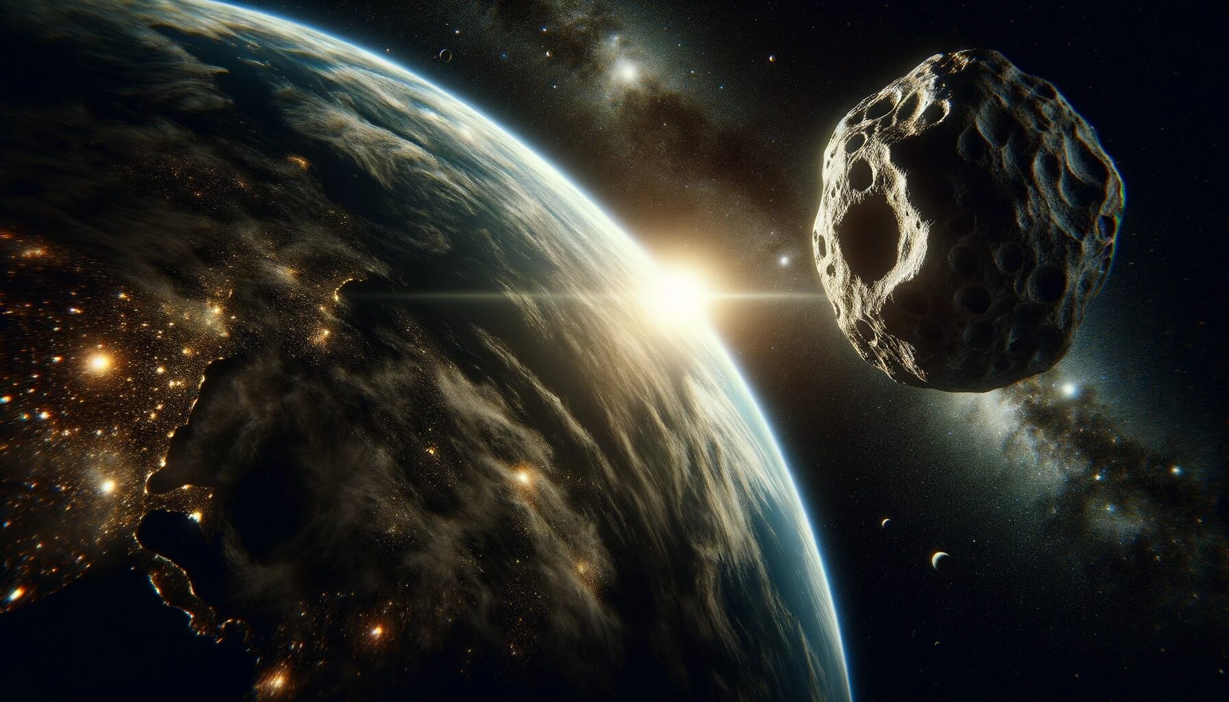 Stasera l'asteroide 2024 GJ2, appena scoperto, “sfiorerà” la Terra