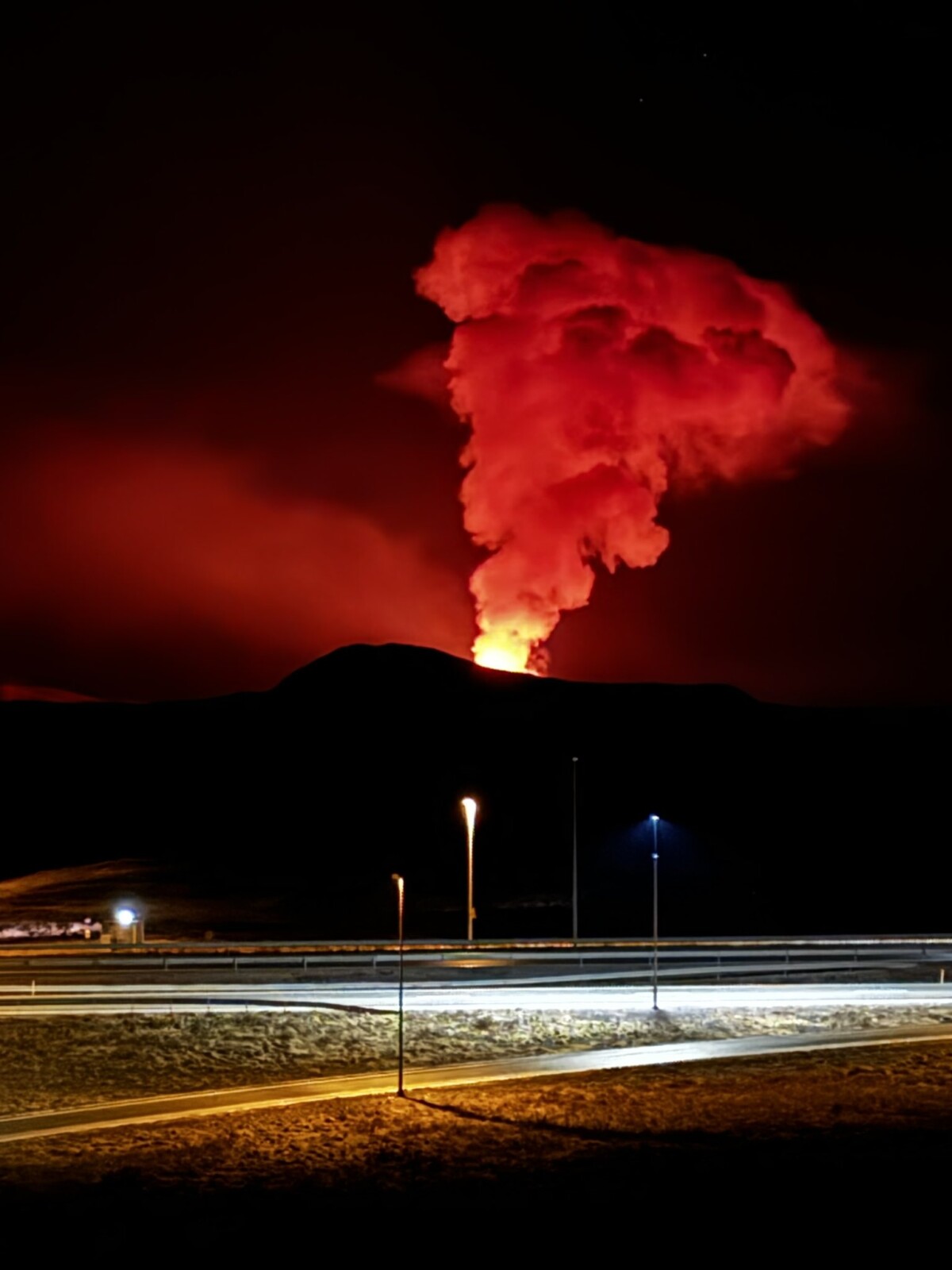 eruzione islanda 14 gennaio
