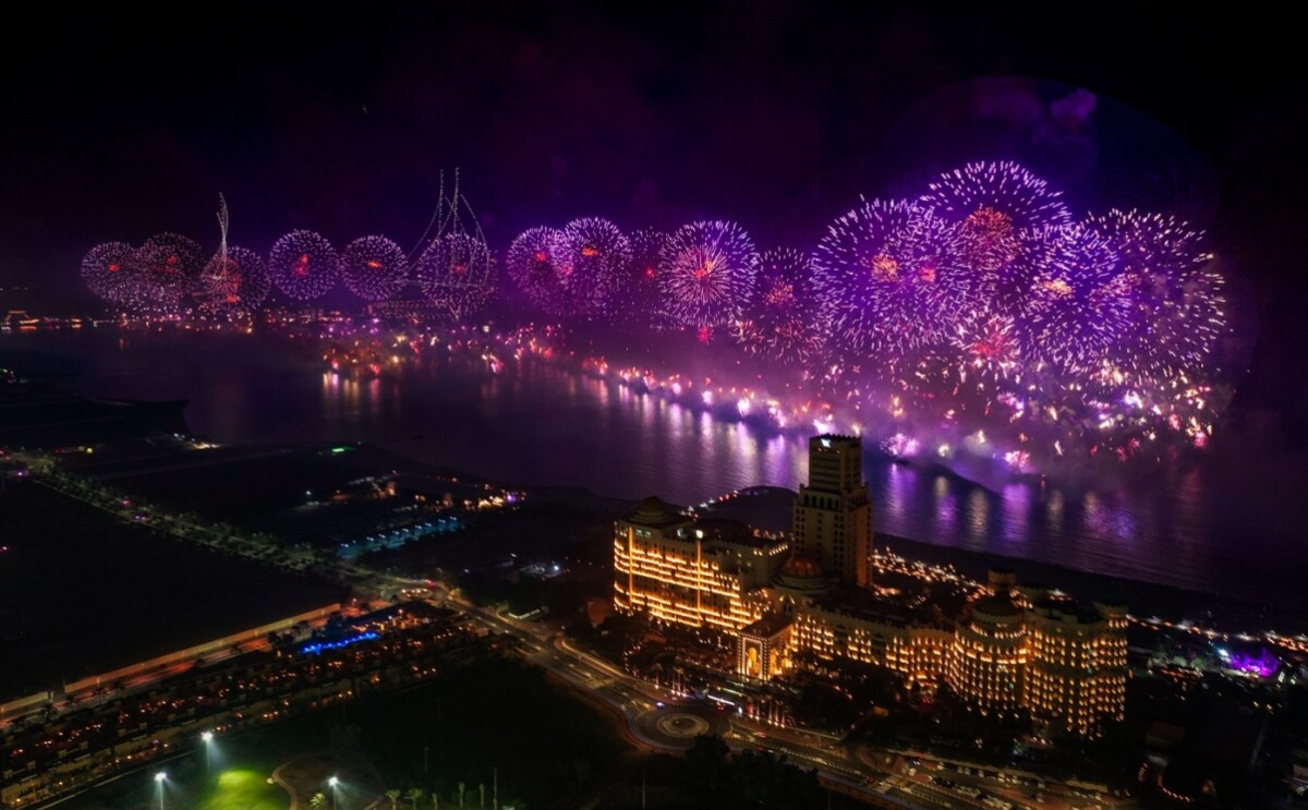 fuochi d'artificio record Ras Al Khaimah