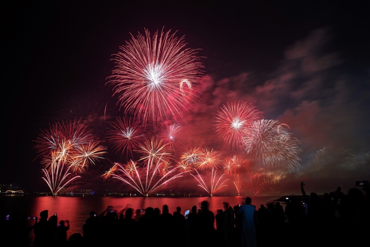 fuochi d'artificio record Ras Al Khaimah