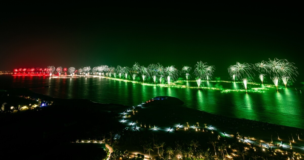 fuochi d'artificio record Ras Al Khaimah