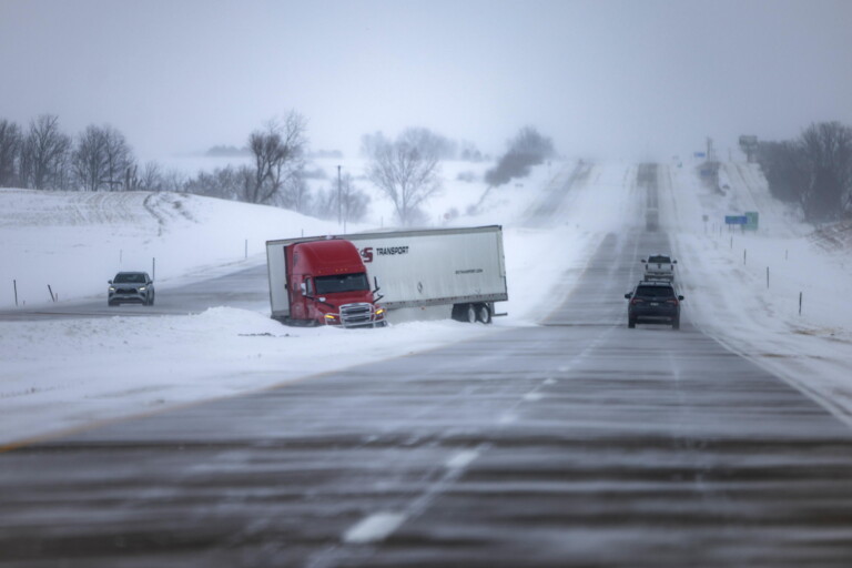 gelo neve iowa usa tempeste freddo temperature